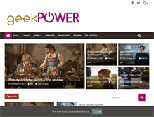 Tablet Screenshot of geekpower.co.uk